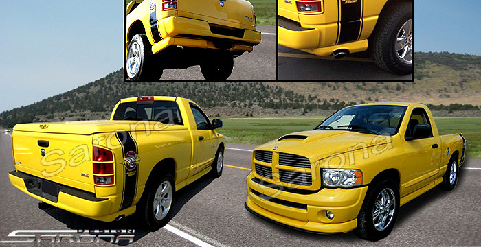 Custom Dodge Ram Pick up Body Kit  Truck (2002 - 2005) - $1290.00 (Part #DG-019-KT)